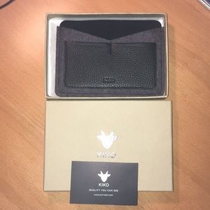 Kiko Leather Passport Holder/Wallet